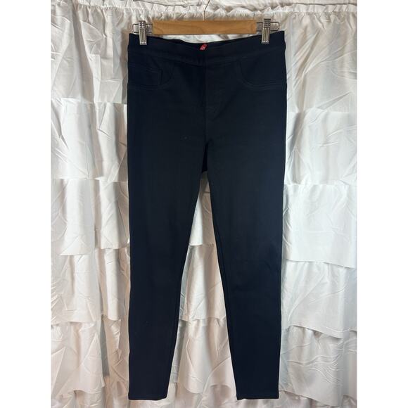 Spanx The Perfect Pant Womens Size S Slim Straight Black Ponte Stretch - Picture 1 of 6